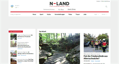 Desktop Screenshot of n-land.de
